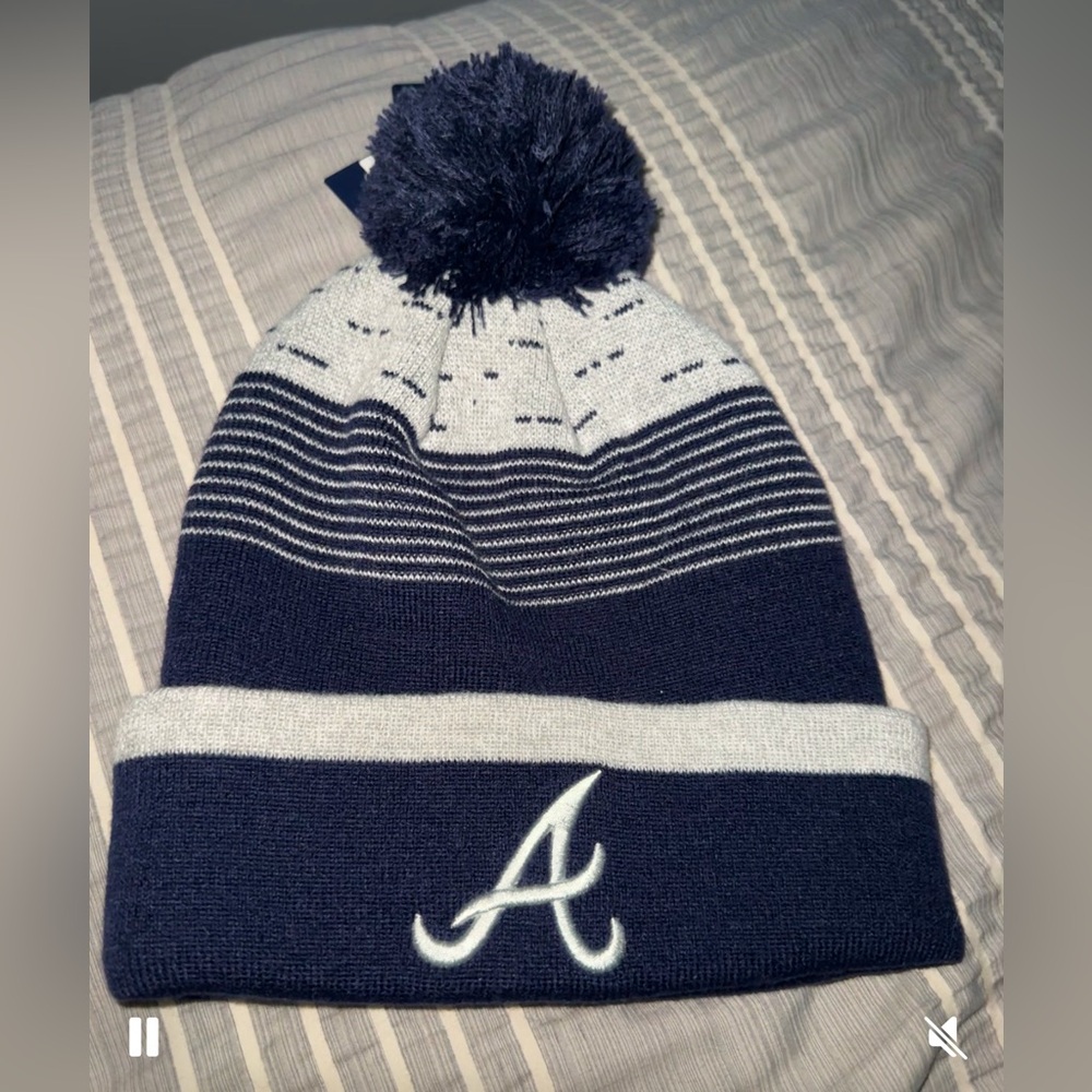 Atlanta Braves beanie